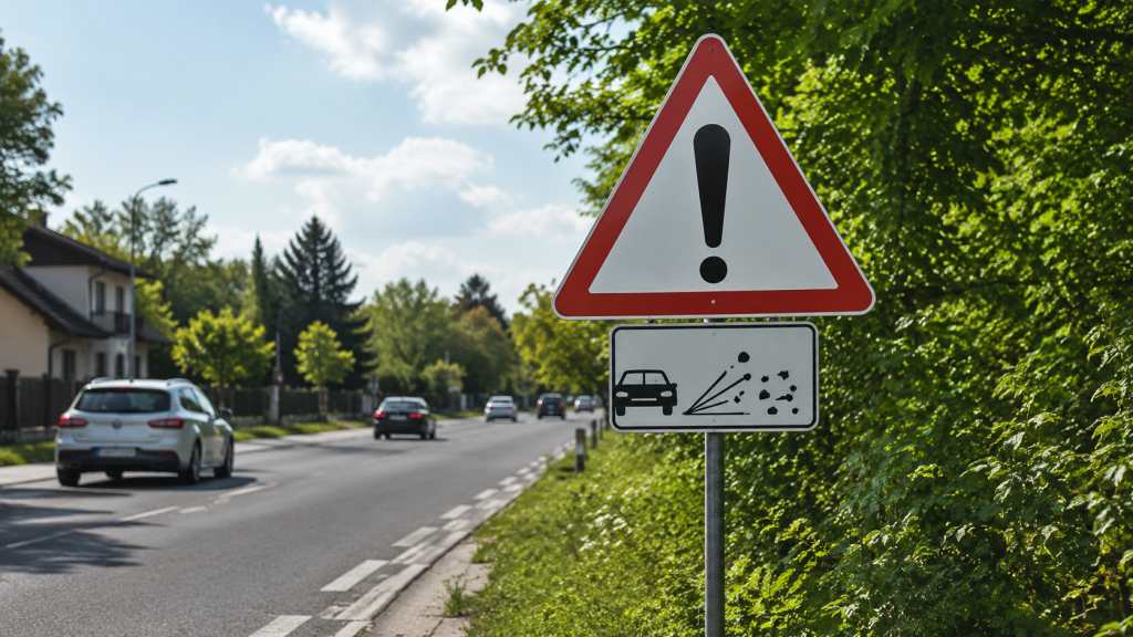 Co oznacza znak drogowy z czterema kropkami? Kierowcy masowo się mylą