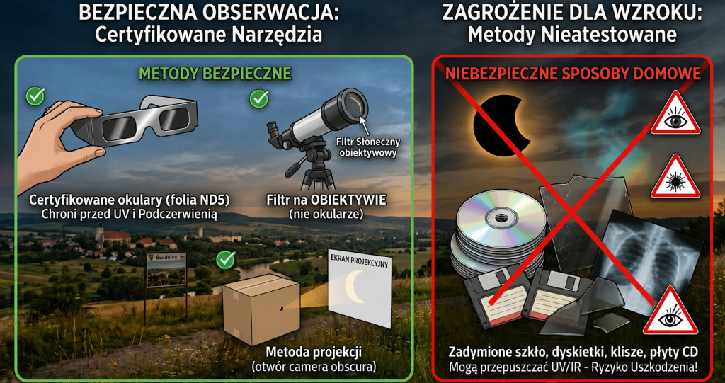 Zaćmienie Słońca 2026 w Polsce. O której godzinie oglądać niezwykłe zjawisko 12 sierpnia?