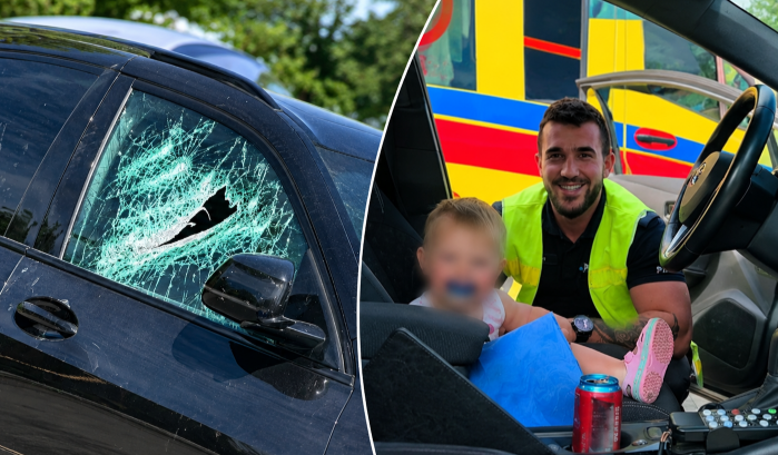 Dziecko zamknięte w aucie w Orzeszu. Co zrobiła policja, gdy dziewczynka nie reagowała?
