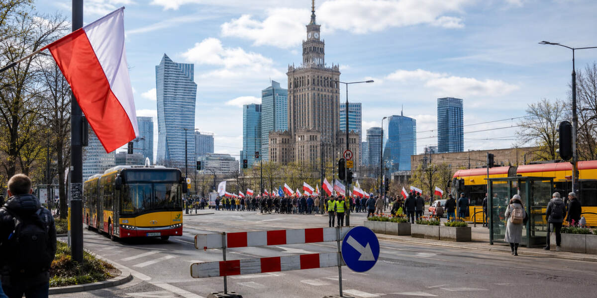 Majówka 2026 w Warszawie: które ulice zamkną i gdzie będą objazdy?