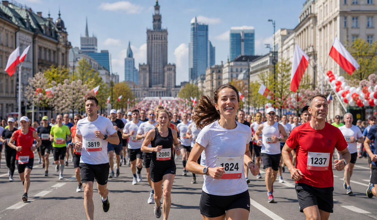 Bieg Konstytucji 3 Maja 2026 w Warszawie: trasa, godzina startu i zamknięte ulice