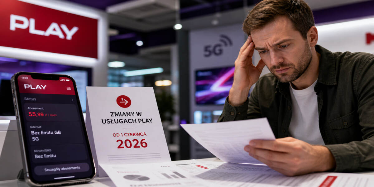 Play wprowadza zmiany od 1 czerwca 2026. Co muszą sprawdzić klienci dawnego UPC?