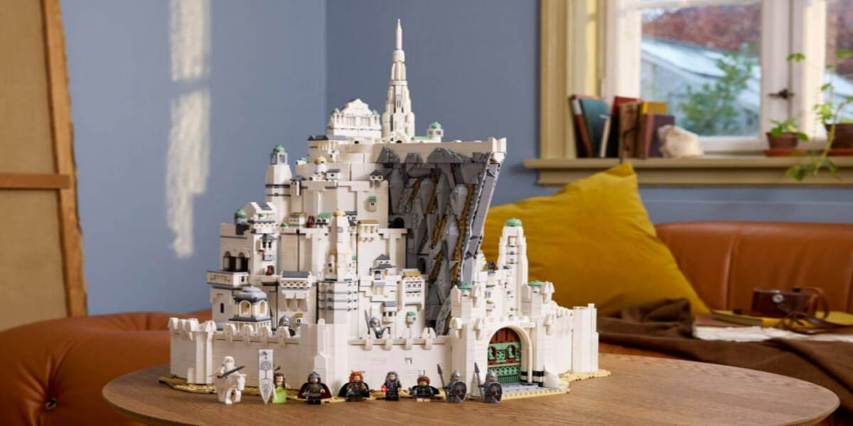 LEGO Minas Tirith 11377 oficjalnie pokazane. Cena w Polsce, data premiery i zawartość zestawu