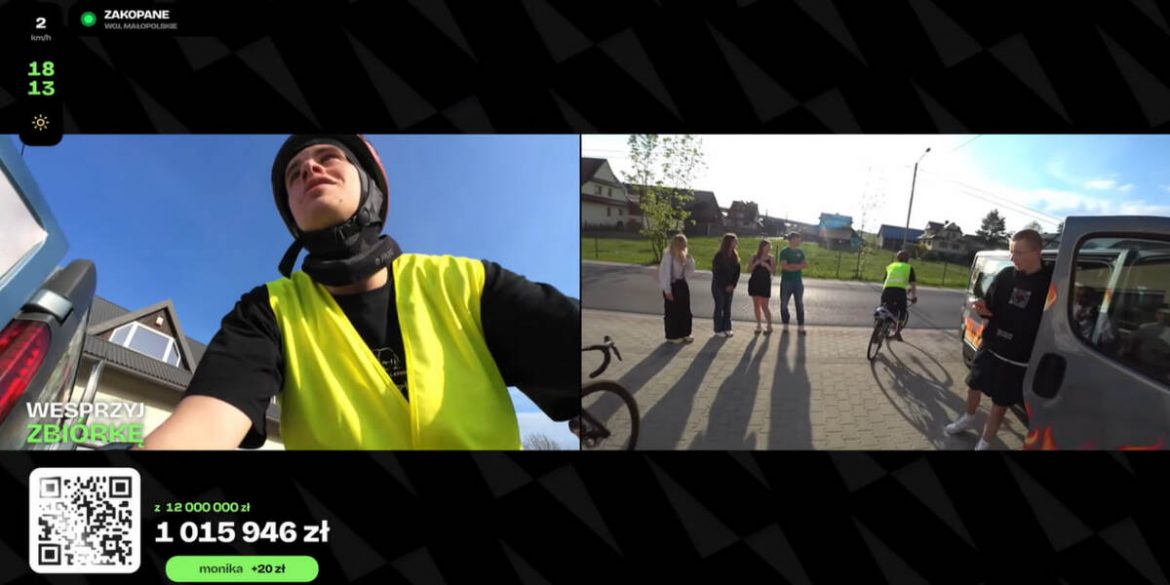 Łatwogang live z trasy Zakopane–Gdańsk. Gdzie oglądać zbiórkę dla 8-letniego Maksa?