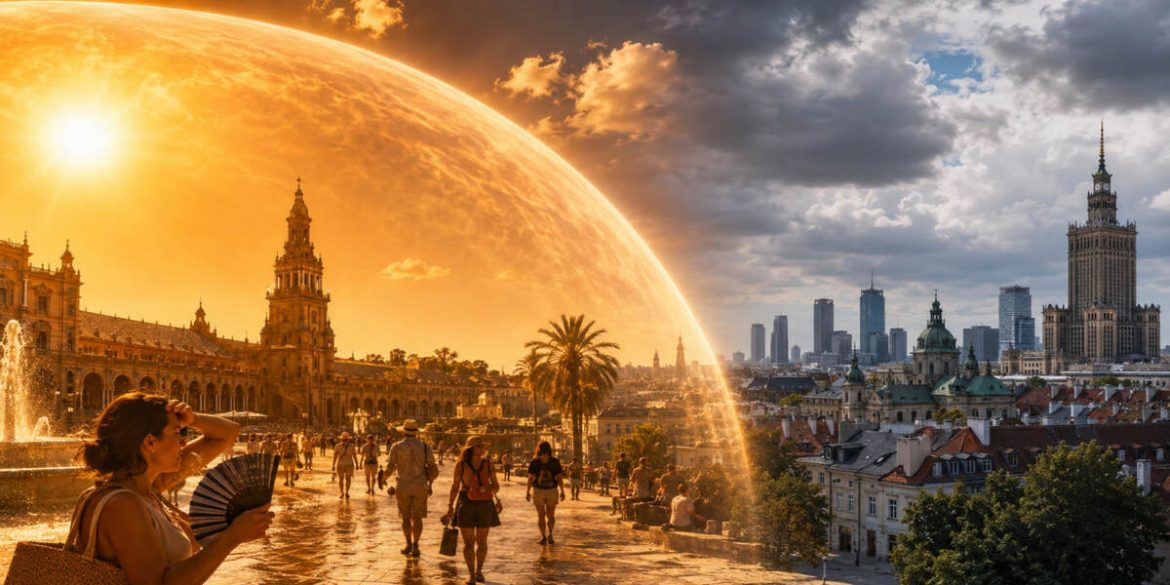 Kopuła ciepła nad Europą. W Hiszpanii nawet 38°C, a prognozy dla Polski budzą pytania