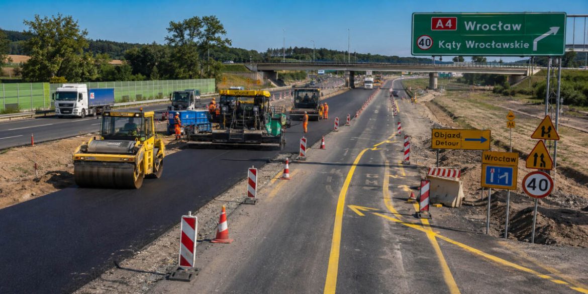 A4 Przemyśl–Korczowa: remont do granicy, objazdy i utrudnienia. Co musi wiedzieć kierowca?