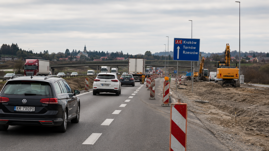 Utrudnienia drogowe 10 czerwca 2026. A1, A4, S3, S7, DK94 i DK25 na liście GDDKiA