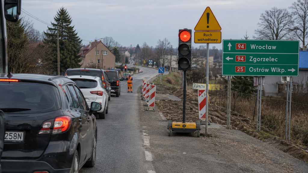 Utrudnienia drogowe 10 czerwca 2026. A1, A4, S3, S7, DK94 i DK25 na liście GDDKiA