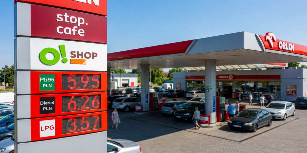Ceny paliw od 2 czerwca 2026: ile kosztuje benzyna, diesel i LPG przed Bożym Ciałem?