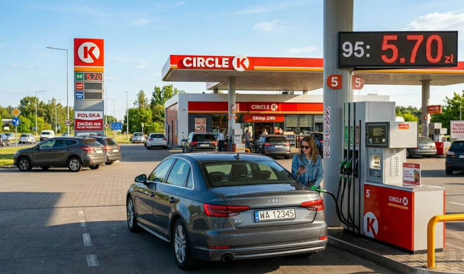 Paliwo po 5,70 zł i kupony Circle K: gdzie zatankować taniej przed Bożym Ciałem?