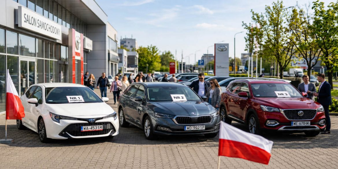 Najpopularniejsze auta w Polsce 2026. Co kupują Polacy i dlaczego Toyota znów prowadzi?
