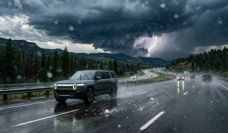 Pogoda na Boże Ciało 2026: burze, grad i silny wiatr. Jak przygotować auto do trasy?
