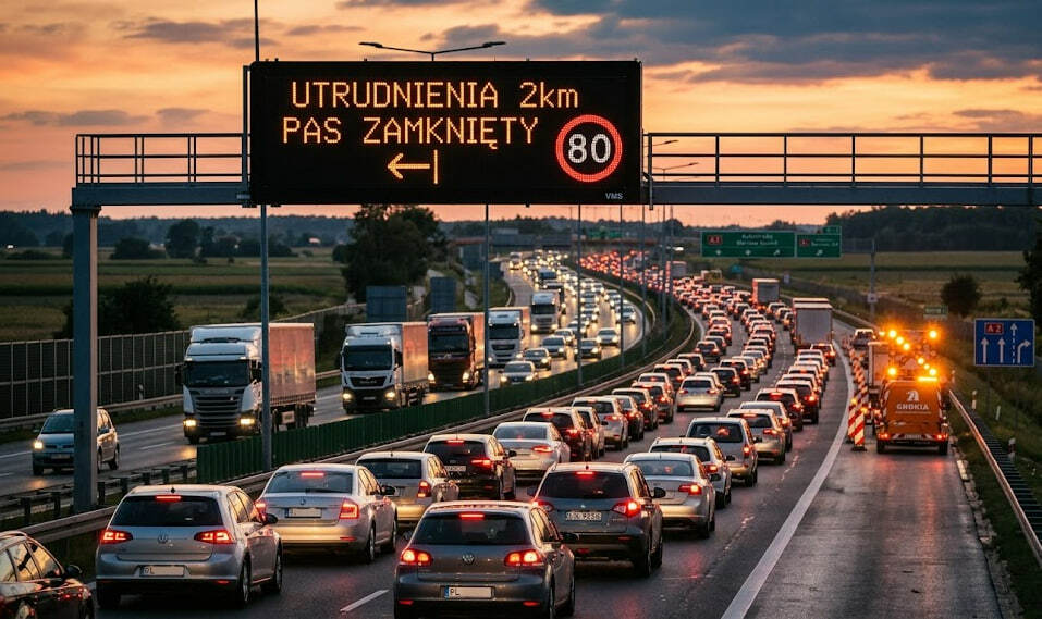 Powroty 7 czerwca 2026: aktualne utrudnienia GDDKiA i drogi do sprawdzenia