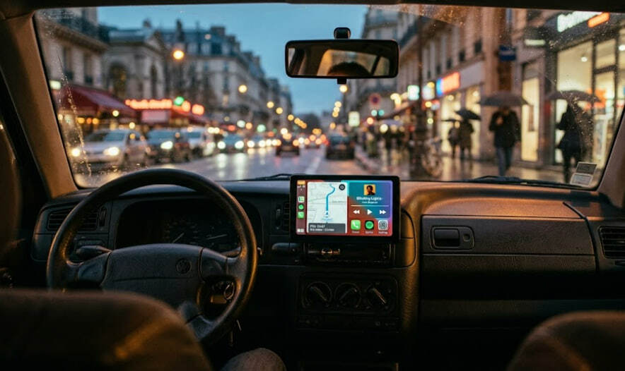 Biedronka dla kierowców tylko do 10 czerwca. CarPlay do starszego auta za 179 zł i tanie akcesoria