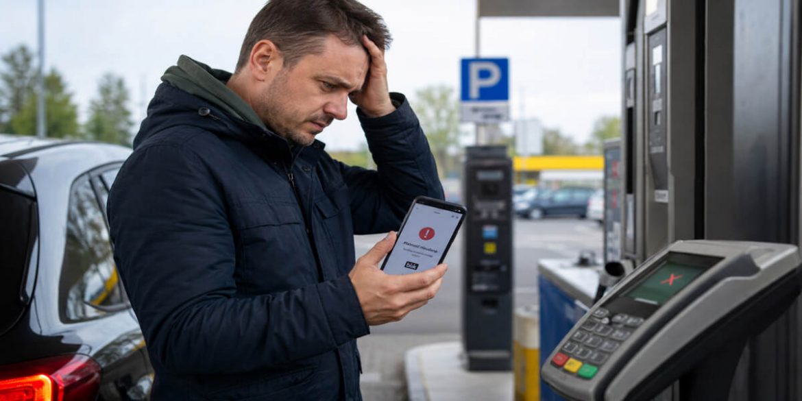 Awaria BLIK w Pekao. Co ma zrobić kierowca na stacji i parkingu?