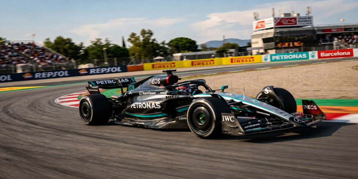 GP Barcelony-Katalonii 2026. Russell najszybszy w treningu, jutro kwalifikacje F1