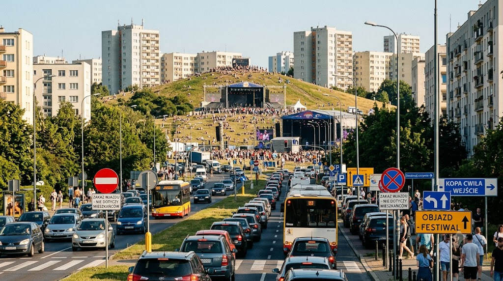 Dni Ursynowa 2026. Kierowcy powinni uważać na dojazd i parking przy Kopie Cwila