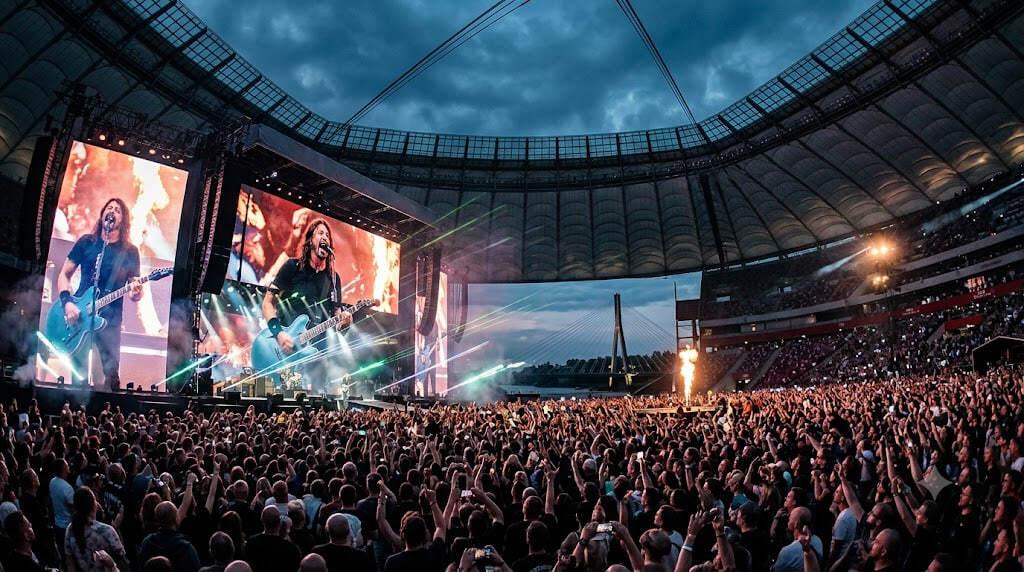 Foo Fighters Warszawa 15 czerwca 2026. Utrudnienia, Saska Kępa i Most Poniatowskiego