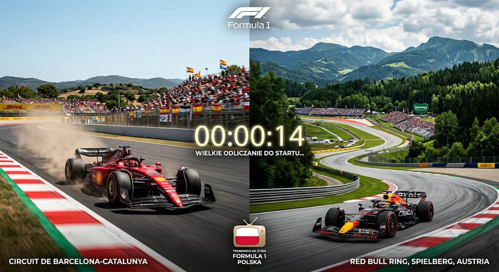 Kiedy następny wyścig F1 po GP Barcelony? Data GP Austrii i transmisja w Polsce