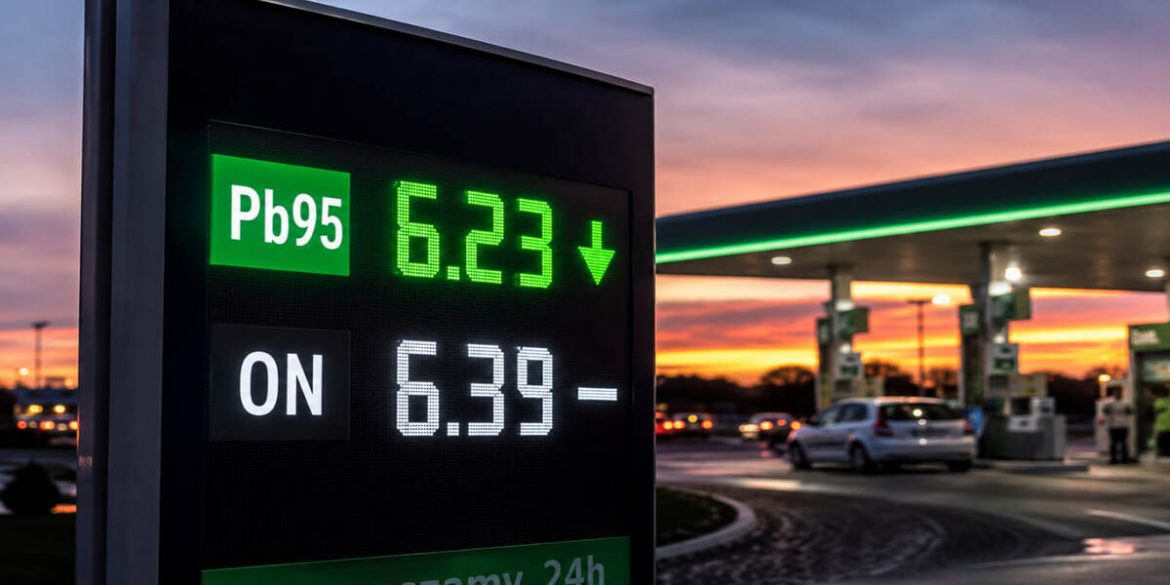 Ceny paliw 24 czerwca 2026. Benzyna tanieje, diesel zostaje bez zmian
