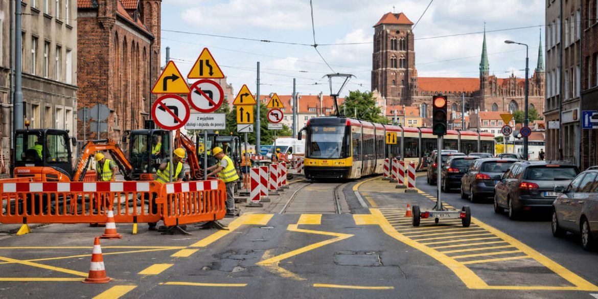 Gdańsk Hucisko od 4 lipca: zamknięcia, zakazy skrętu i objazdy