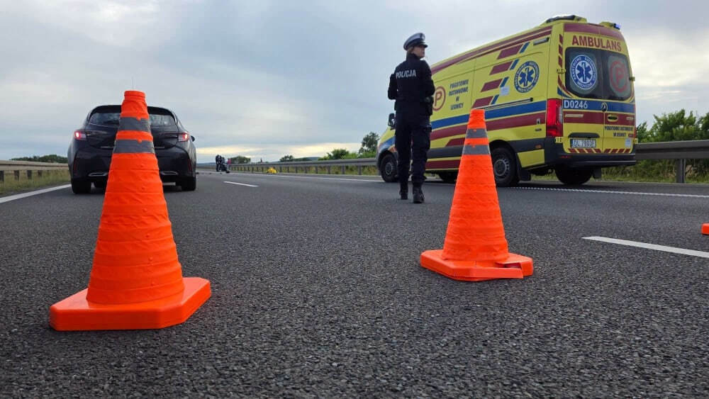 Śmiertelny wypadek na S3 pod Jaworem. Czy trasa w kierunku Bolkowa jest już przejezdna?