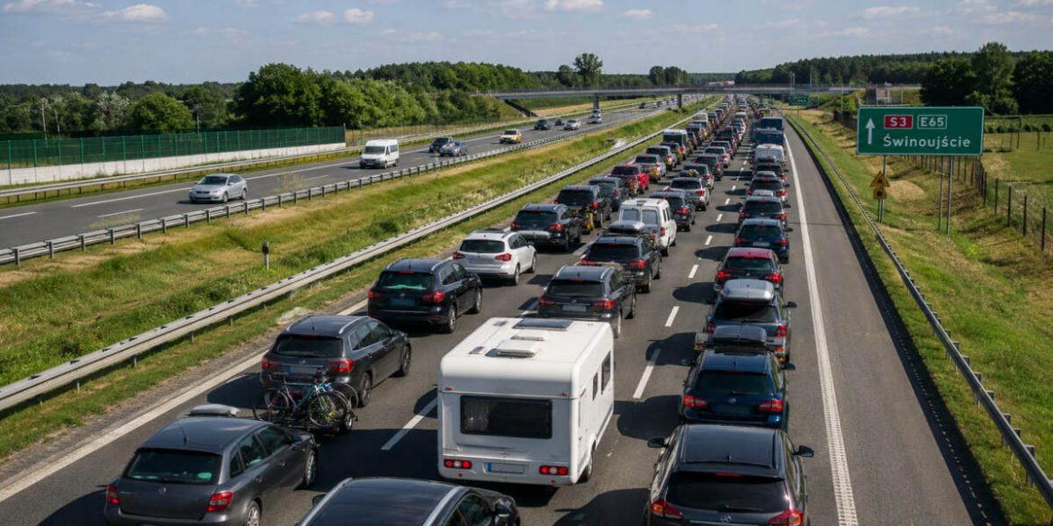 Korki na A6 i S3 w stronę morza. Gdzie kierowcy stoją 18 lipca?