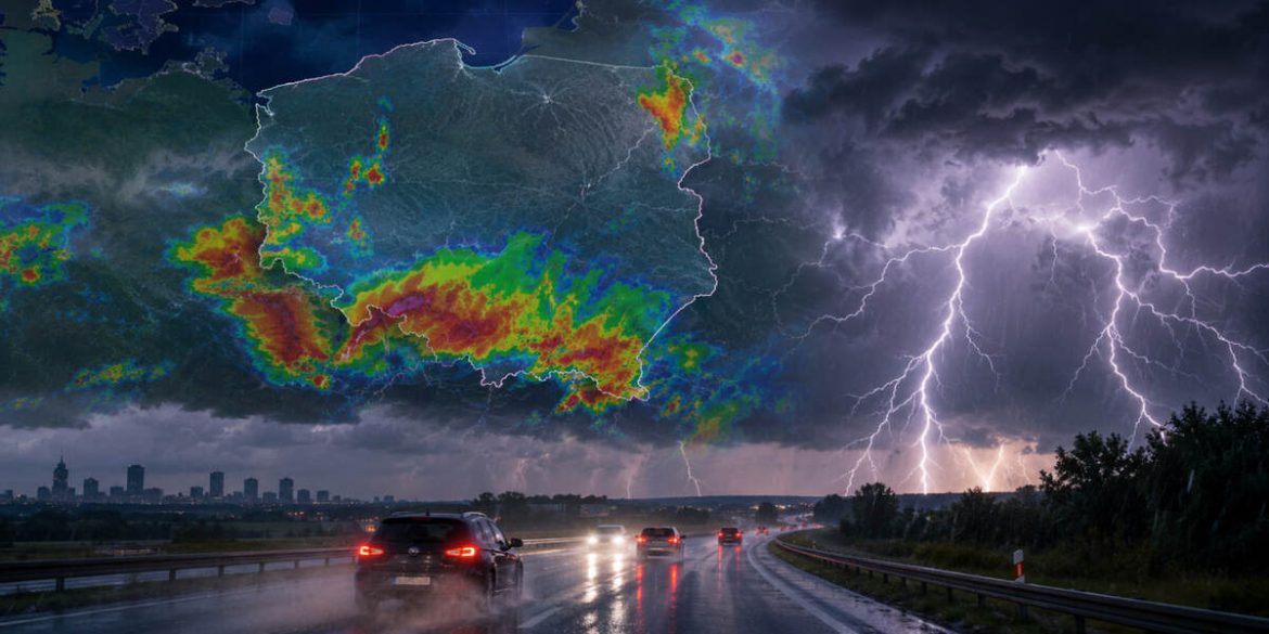 Gdzie jest burza? Alert RCB i radar opadów nad Polską 19 lipca