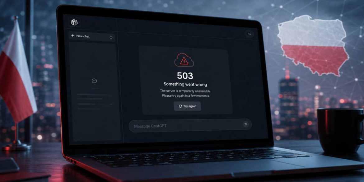 ChatGPT nie działa w Polsce. Trwa awaria OpenAI