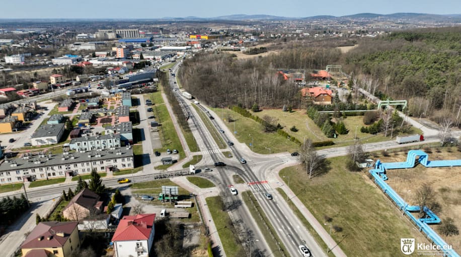 S74 Kielce: nowa organizacja ruchu od 21 lipca. Jednokierunkowe ulice i objazdy