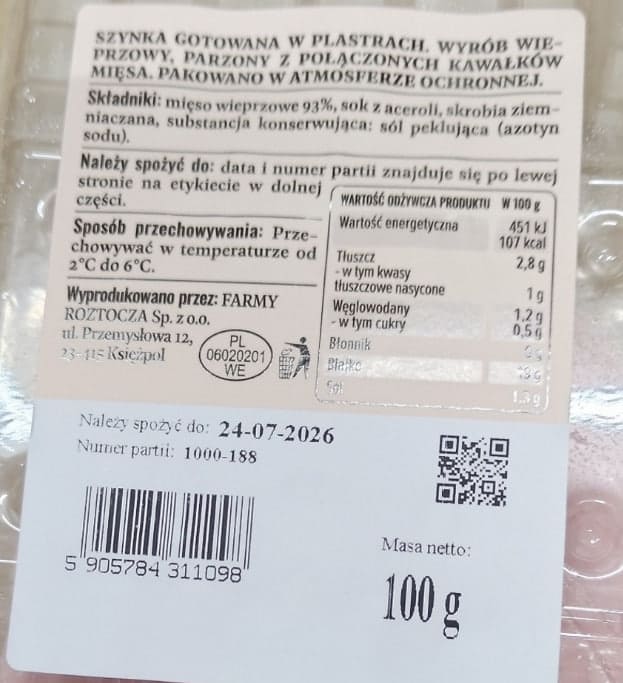 GIS ostrzega: Listeria w szynce z Carrefour i gluten w bigosie. Sprawdź partie