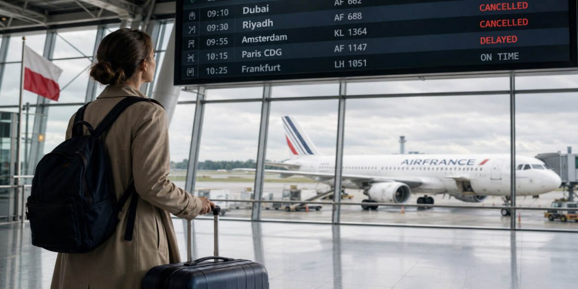 Air France odwołuje loty do Dubaju i Rijadu. Co mogą zrobić pasażerowie z Polski?
