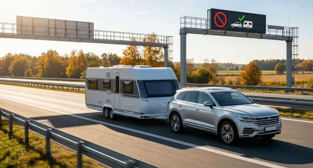 e-TOLL dla auta z przyczepą znika. Od kiedy nie trzeba płacić?