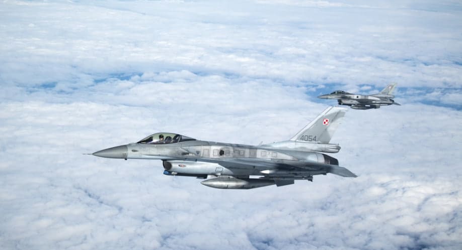 Polskie F-16 przechwyciły rosyjski Ił-20 nad Bałtykiem. Co wiadomo?
