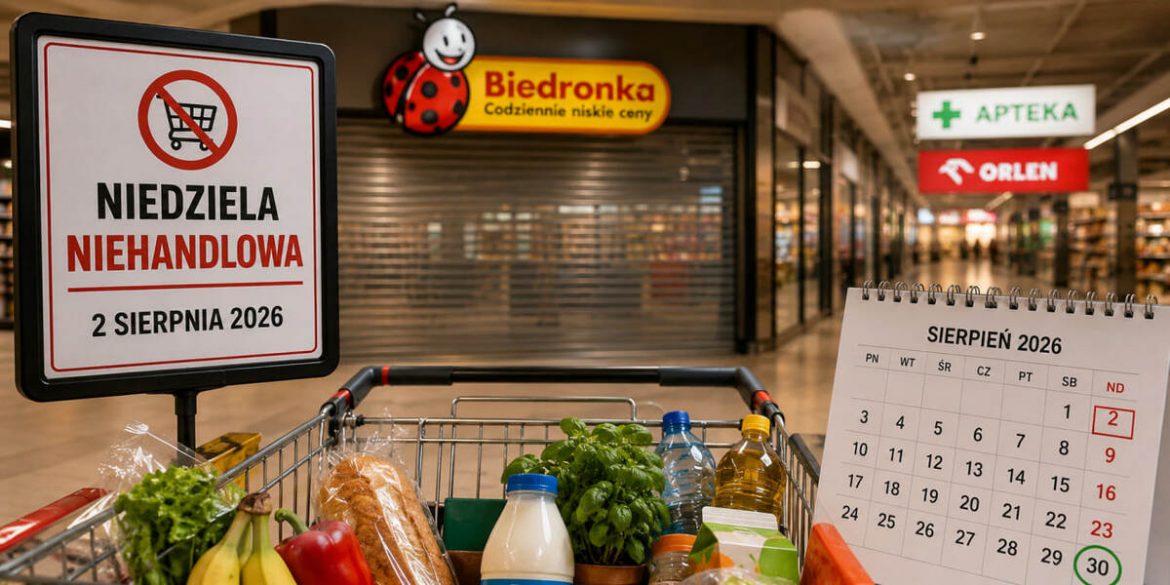 Czy 2 sierpnia 2026 jest niedziela handlowa? Te sklepy mogą być otwarte