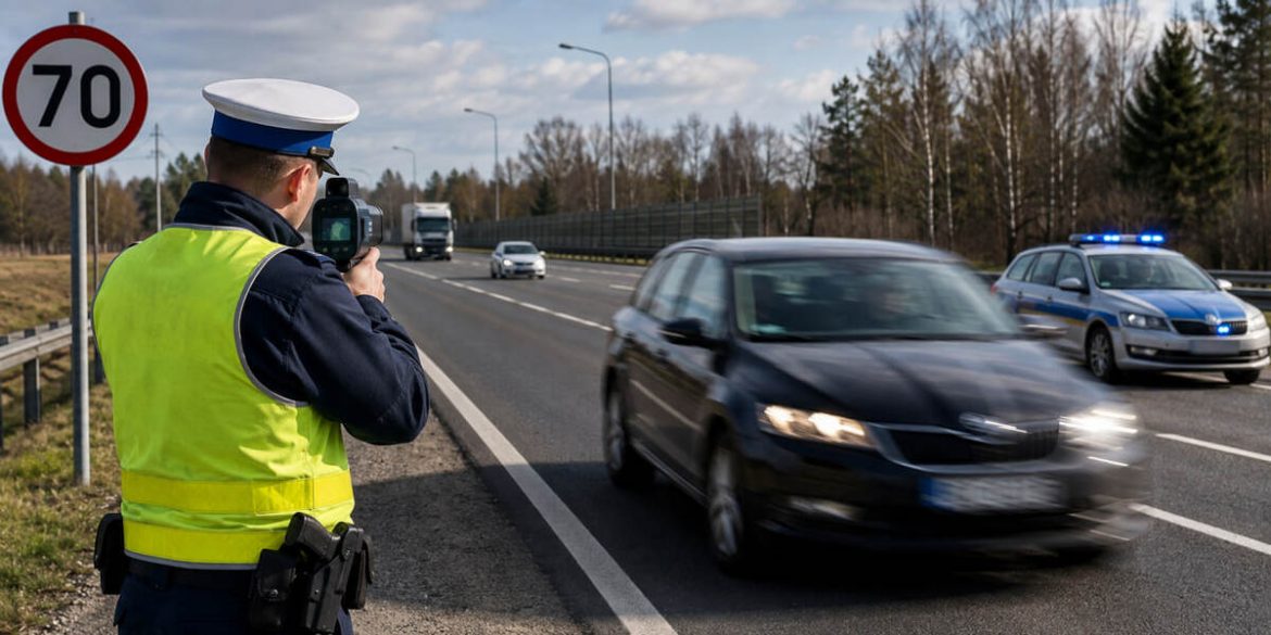 Akcja ROADPOL Speed od 3 sierpnia. Kierowców czeka tydzień kontroli prędkości