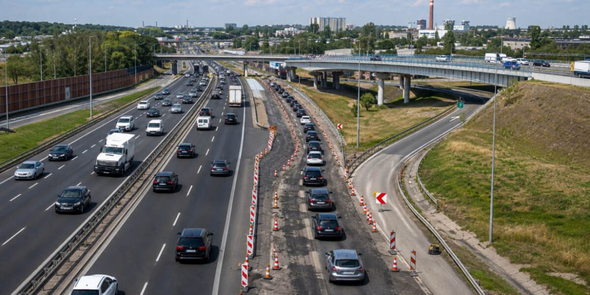 A4 i DK86 w Katowicach: utrudnienia na węźle Murckowska od 3 sierpnia