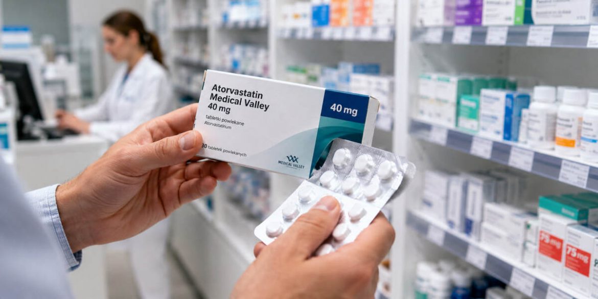 GIF zakazał wprowadzania Atorvastatin Medical Valley 40 mg. Sprawdź opakowanie