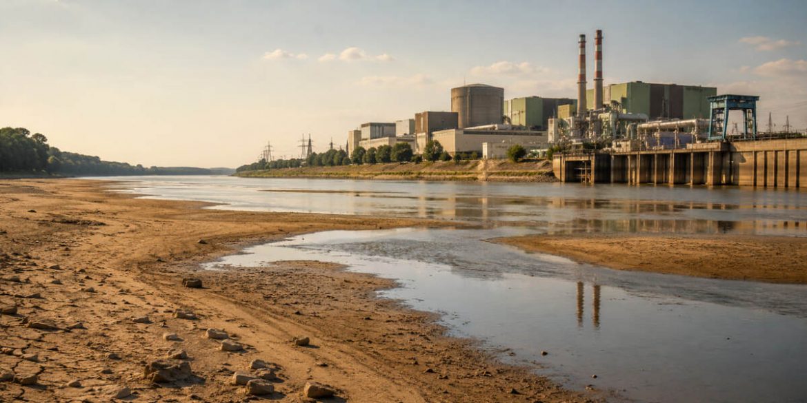 Dunaj alarmowo niski. Elektrownia Paks blisko awaryjnego wyłączenia