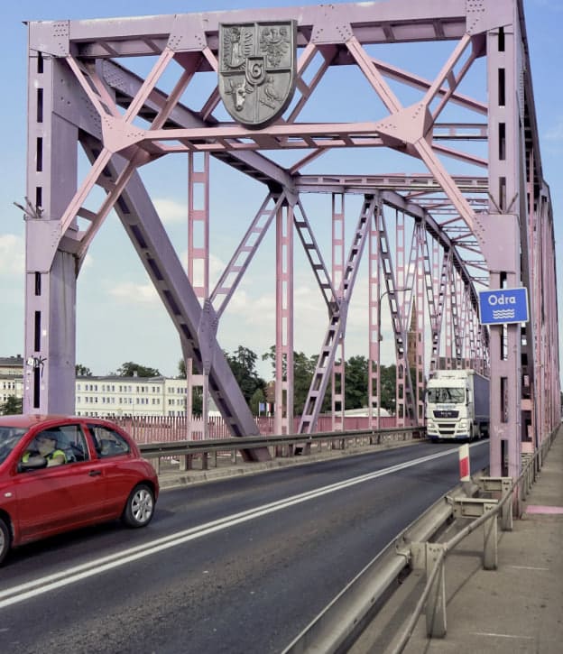 Most Tolerancji w Głogowie częściowo zamknięty. Objazd dla ciężarówek i ruch wahadłowy