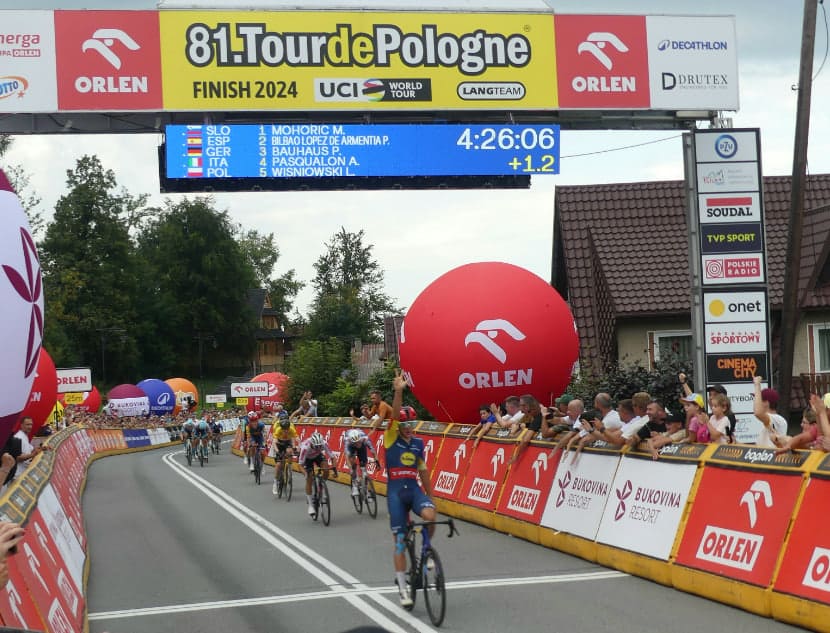 Tour de Pologne 8 sierpnia: zamknięte drogi w Bukowinie, Białym Dunajcu i Gliczarowie