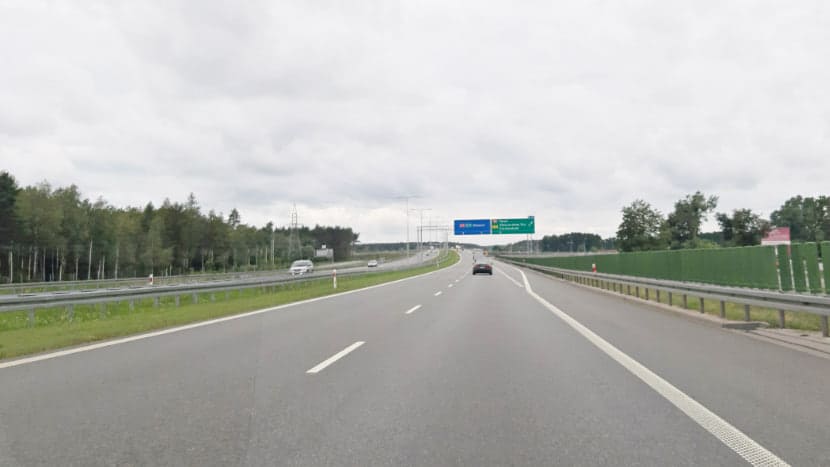A1 Włocławek–Kowal: zablokowany prawy pas w kierunku Łodzi