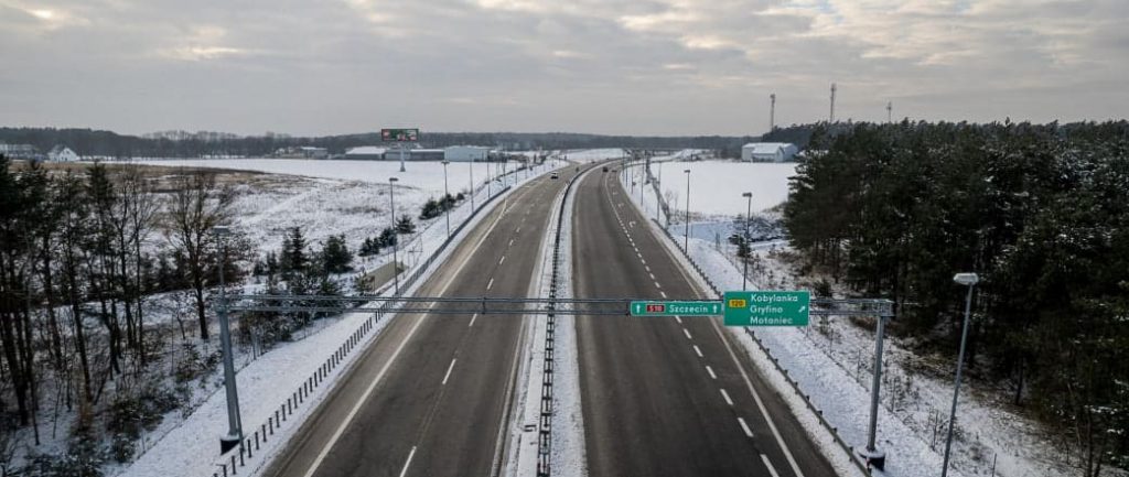Droga Stargard–Zieleniewo zamknięta do poniedziałku. Objazd prowadzi przez S10