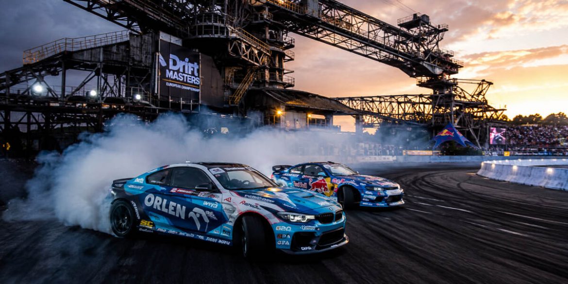 Drift Masters Ferropolis 2026: gdzie oglądać online? Korpuliński i Więcek jadą po tytuł
