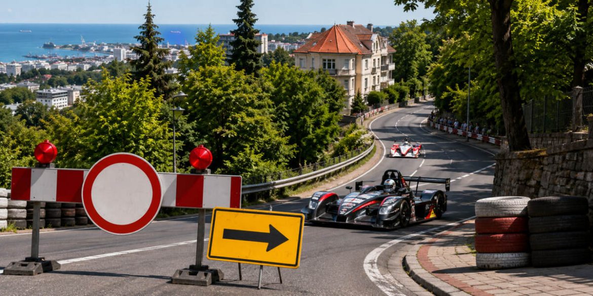 Grand Prix Sopot–Gdynia 2026: zamknięte drogi i objazd. Ul. Sopocka będzie nieprzejezdna