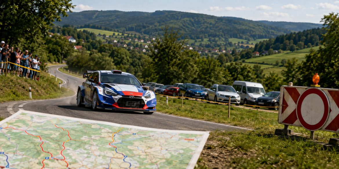 Rajd Barum 2026: mapa OS, parkingi i zamknięte drogi. Jak dojechać na trasę?