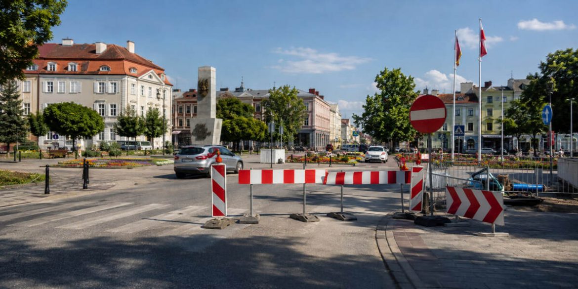 Włocławek: P.O.W. przy Placu Wolności zamknięta od 18 sierpnia. Utrudnienia do 25 sierpnia