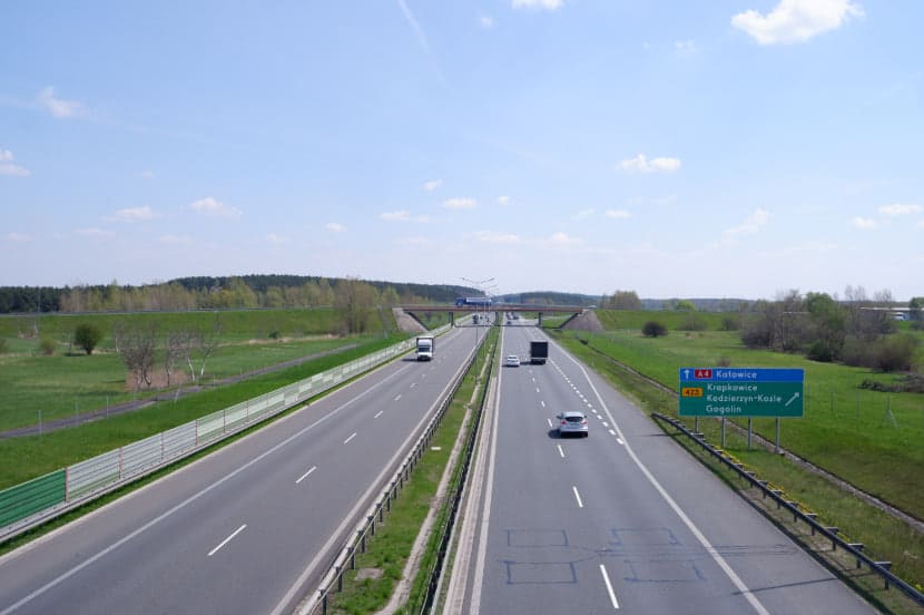A4 Kleszczów – Strzelce Opolskie: zwężenie w obu kierunkach. Do kiedy?