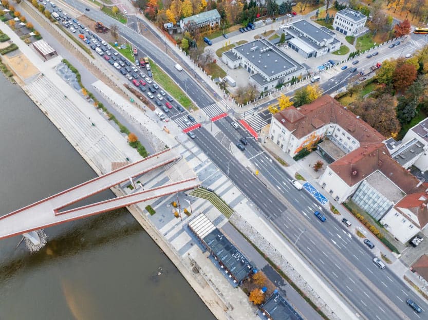 Wisłostrada zamknięta od 20:00. Jak przejechać w stronę Mokotowa?