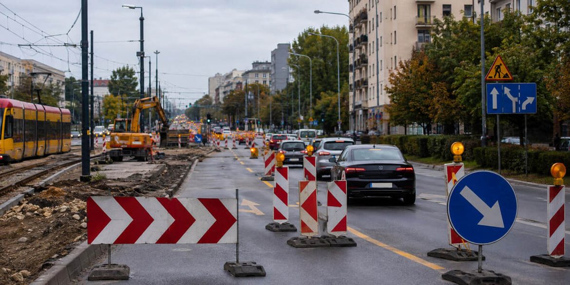 Grójecka zamknięta od 21:00. Tędy poprowadzi objazd